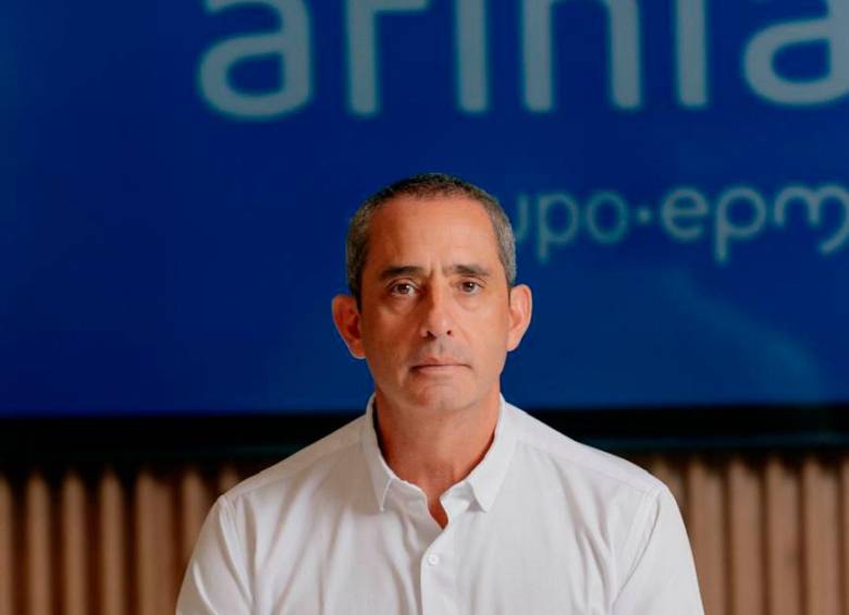 Ricardo Arango, gerente de Afinia, explicó la escisión de la compañía y la creación de Atenea durante el congreso anual de la Andi, en Cartagena. FOTO cortesía Afinia