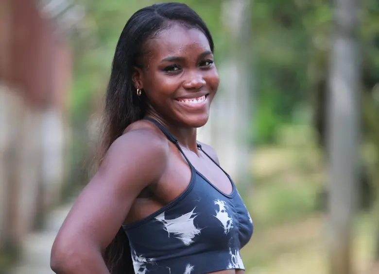 María Camila Maturana, el nuevo rayo de la velocidad femenina en Colombia. FOTO: Manuel Saldarriaga Quintero