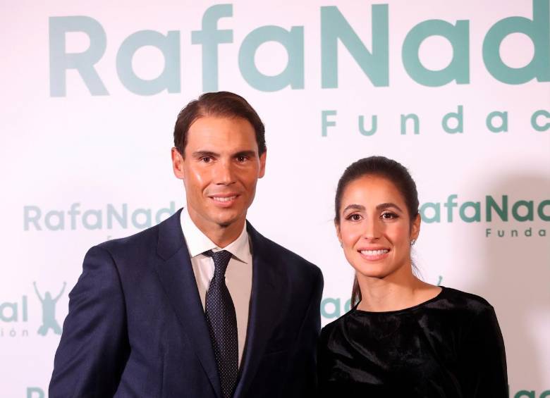 Rafael Nadal y Mery Perelló se estrenan como padres, ya nació su primer hijo. Este sábado en Palma en una clínica privada. FOTO EFE 