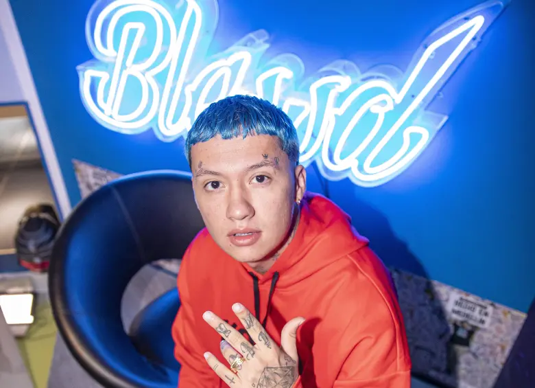 Blessd llenará este fin de semana el Atanasio Girardot. Este es el camino del reguetonero hacia el éxito. FOTO Carlos Alberto Velásquez