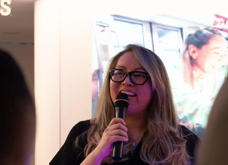 Johanna Zambrano, gerente general de Asics Colombia.