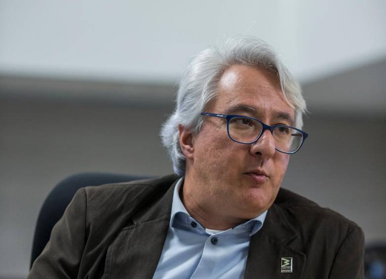 Tomás Elejalde Escobar es gerente general del Metro de Medellín desde 2016. FOTO edwin bustamante