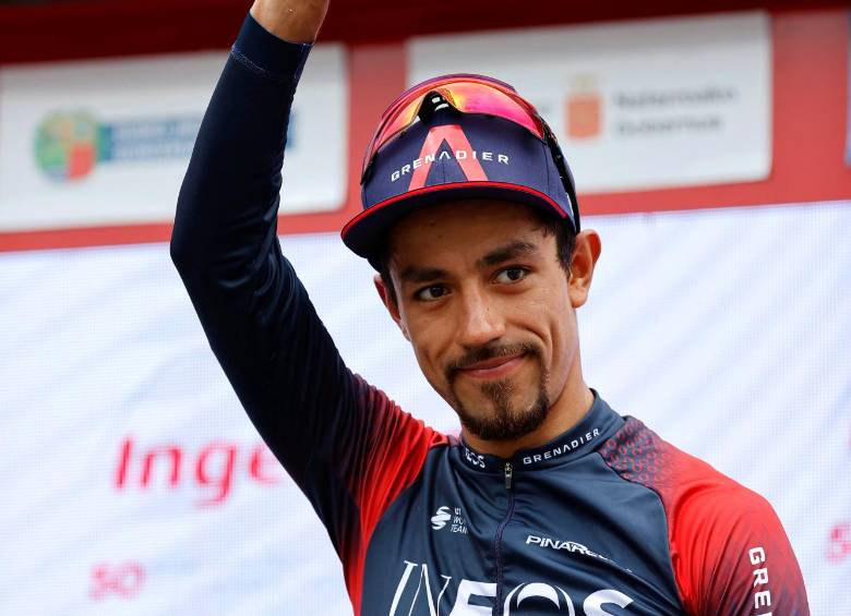 Daniel Martínez se consolida en el Team Ineos. Este 25 de abril cumplira 26 años de edad. Estará en el Tour galo-2022. FOTO EFE
