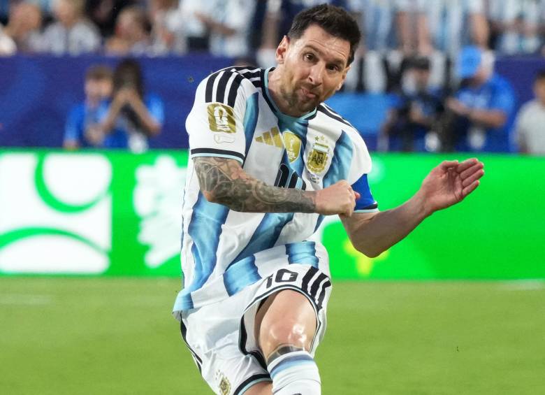 Lionel Messi es el futbolista más veterano que tiene la selección argentina en Norteamérica 2026. El miércoles cumplirá 39 años. FOTO getty