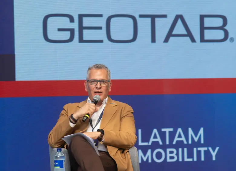 Juan Cardona, Vicepresidente de Ventas en Latinoamérica de Geotab, en Latam Mobility. 