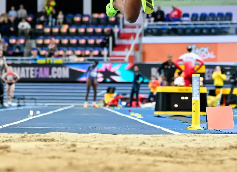 Natalia Linares viene de conquistar una presea de bronce en el Mundial de atletismo bajo techo celebrado en Polonia. FOTO GETTY