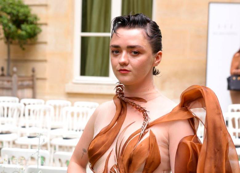El personaje de Maisie Wiliams en Game of Thornes, Arya Stark, fue uno de los más importantes de la saga y tuvo gran acogida entre los seguidores. Foto Getty.