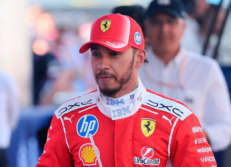 Lewis Hamilton consigue su primera victoria con Ferrari. FOTO: GETTY