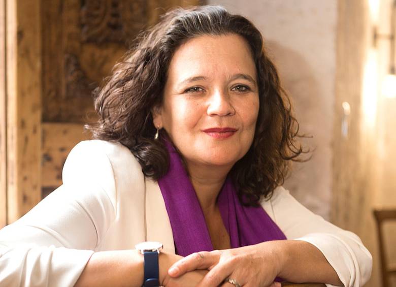 Cristina Fuentes La Roche es la directora internacional de Hay Festival. Ha estado involucrada en la creación de estos festivales en Colombia, España, México y Perú. FOTO cortesía Hay Festival / Marina García Burgos