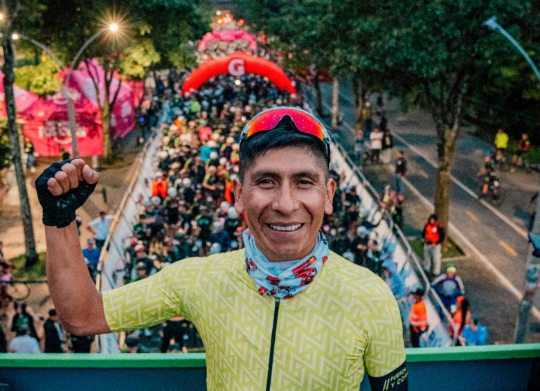 Nairo causó sensación con su Gran Fondo en Antioquia. Pese a las adversidades climáticas, el público gozó con la presencia del campeón y otras figuras del pedal. FOTOS CORTESÍA TirelliPhoto
