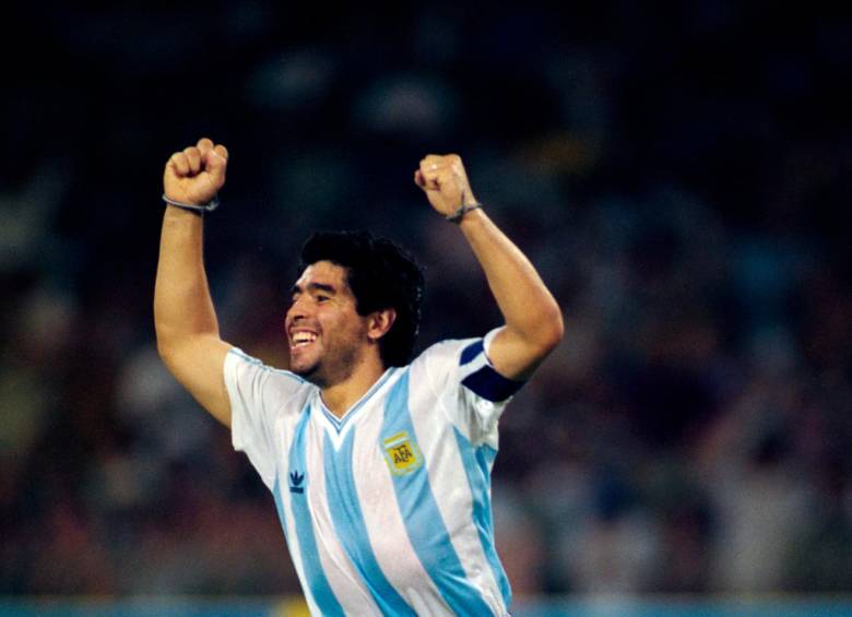 Maradona disputó los mundiales de 1982, 1986, 1990 y 1994 con la Selección de Argentina. Levantó una vez la Copa. FOTO getty
