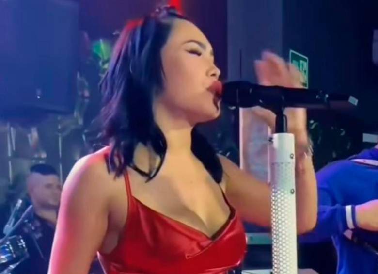 La cantante vallenata afirmó que los registros en los que aparece su nombre se debían a un “error”. Foto sacada de instagram: lalygomez_.
