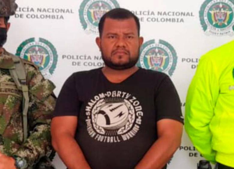 Alias El viejo, “Felipe” o “Sebastián”, capturado en Frontino, occidente antioqueño. FOTO: CORTESÍA DEL EJÉRCITO.