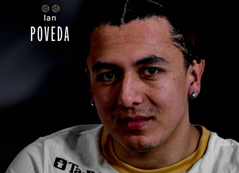 Ian Poveda fue presentado en el Internacional Bogotá. FOTO INTER BOGOTÁ