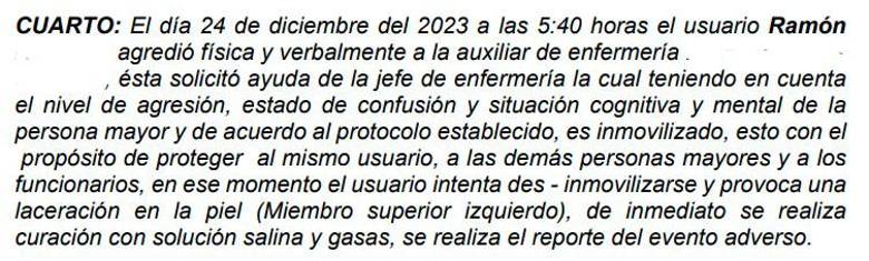 Aparte de la respuesta al derecho de petición presentado por Sandra Delgado. FOTO Cortesía