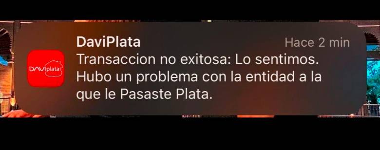 Por ahora no hay un pronunciamiento oficial de DaviPlata sobre los problemas de sus usuarios con Bre-B. FOTO: Cortesía