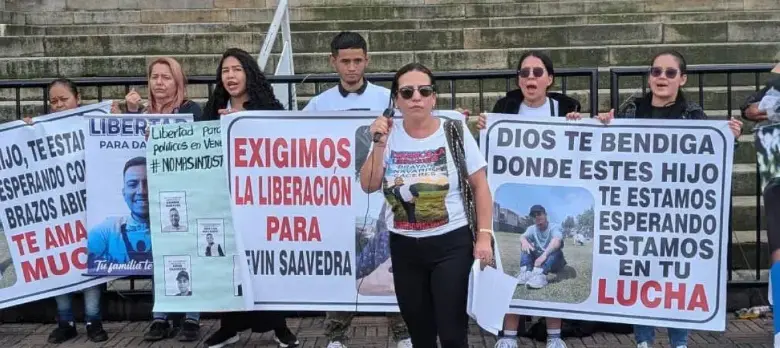 Sus madres han protestado varias veces pidiendo su liberación. Foto: Cortesía.