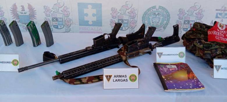 Una menor de edad fue recuperada por el Ejército tras combates contra el Clan del Golfo en El Bagre