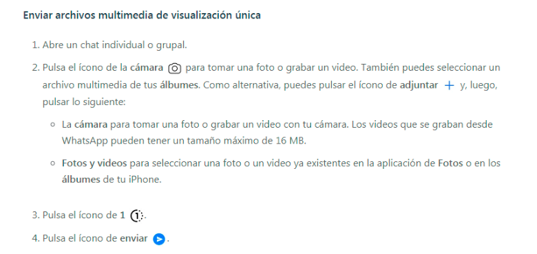 En WhatsApp ya se pueden enviar fotos y videos solo una vez 