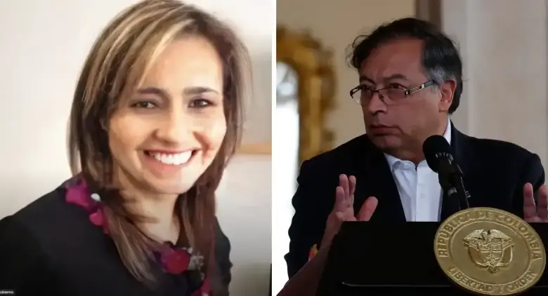 <b>Mery Janeth Gutiérrez y presidente Petro. Foto: redes sociales y EFE</b>