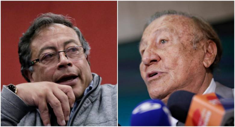 Gustavo Petro y Rodolfo Hernández tendrán que acudir a un debate presidencial antes de la segunda vuelta. FOTO Colprensa