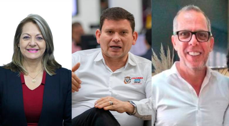 Aydée Lizarazo, John Milton Rodríguez y Alfredo Saade FOTOS CORTESÍA Y EL COLOMBIANO