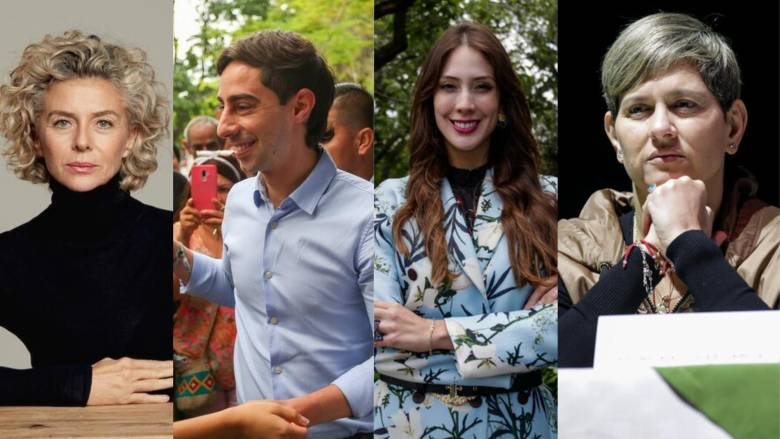Figuras como Margarita Rosa de Francisco, Diana Osorio, Juan Carlos Upegui y Verónica Alcocer ahora adoptan un perfil mucho más discreto en plataformas como X. Foto: Colprensa