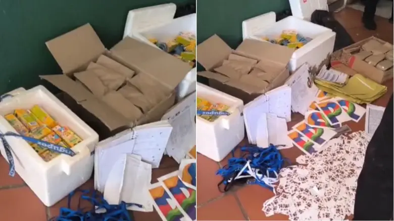 El descubrimiento ocurrió durante verificaciones realizadas en un puesto de votación activo. FOTO: X: @El_Pilon