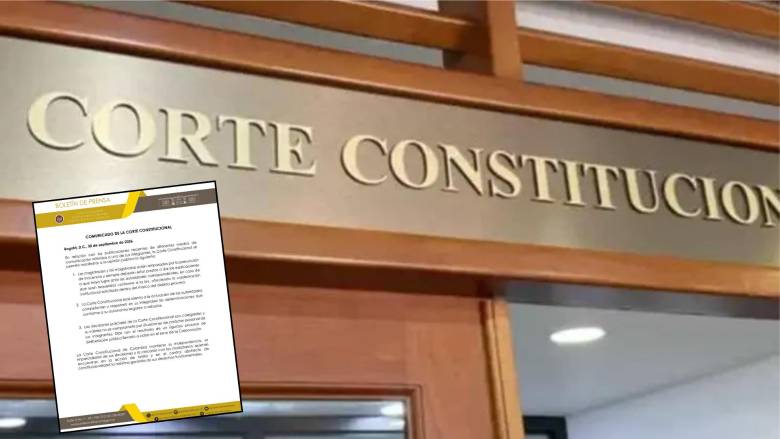 La corporación sentó su posición tras los cuestionamientos a través de un comunicado de prensa. Foto: Colprensa/Corte Constitucional