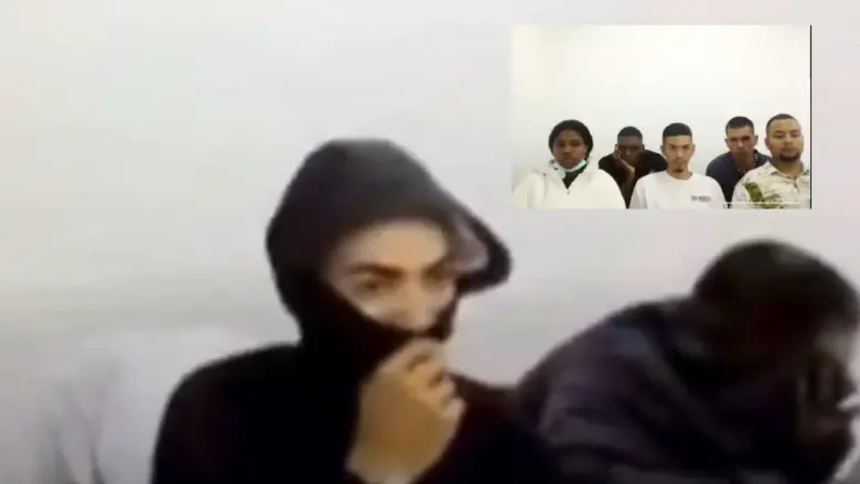Los cinco capturados por el crimen de la mujer embarazada, presuntamente cometido para robarle a su bebé, no aceptaron los cargos imputados por la Fiscalía. FOTO: CAPTURA DE PANTALLA.