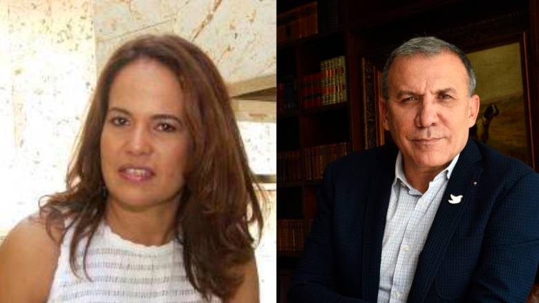 Judith Pinedo, exalcaldesa de Cartagena y Roy Barreras, senador. FOTO: ARCHIVO Y COLPRENSA