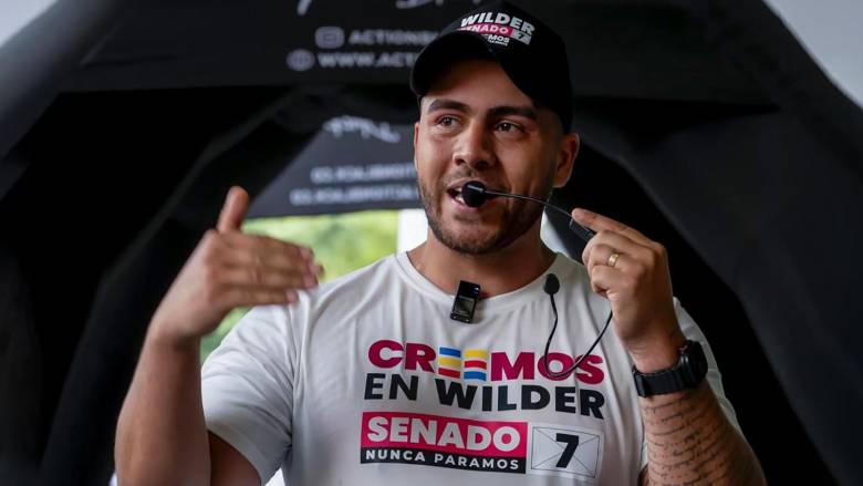 Wilder Zapata, fundador de los gimnasios Action Black y candidato al Senado. FOTO: Cortesía