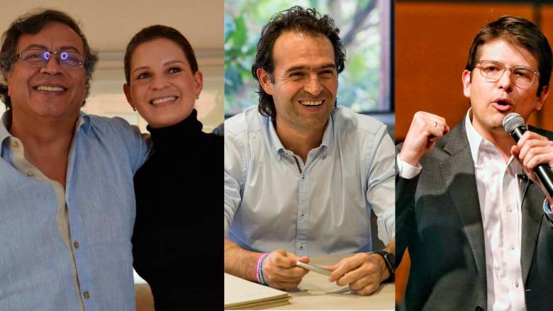 La senadora que apoyará a Petro es del partido Verde, mientras que el apoyo de Gutiérrez viene del Centro Democrático. FOTOS: COLPRENSA