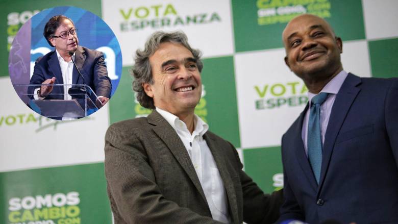 La adhesión de Murillo a Petro se celebró en el recinto del Congreso de la República. FOTOS 