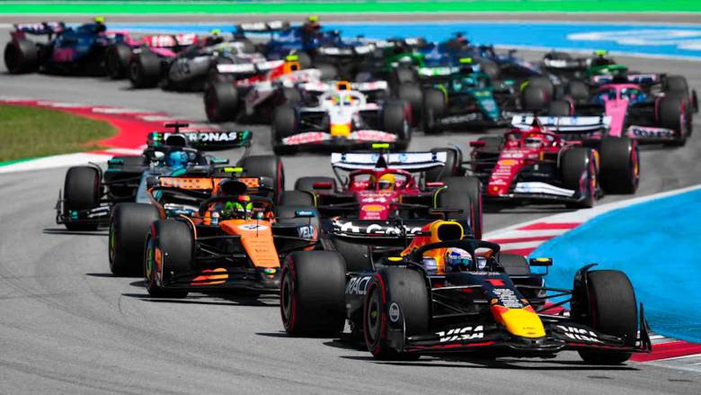 Al circuito de Barcelona se unirá en 2026 un nuevo Gran Premio en Madrid, para que así España tenga dos carreras en la máxima cita del automovilismo mundial. FOTO TOMADA X@F1