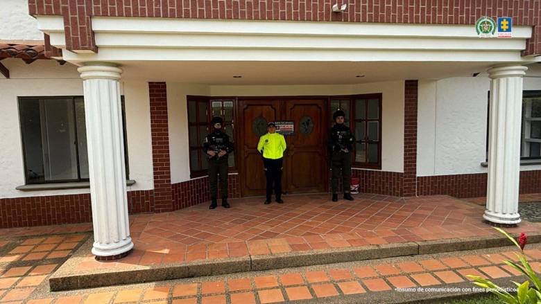 Los bienes de Valentina Forero Álvarez. FOTO: Policía Nacional - Fiscalía General de la Nación