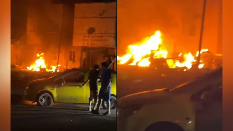Videos en redes sociales se compartieron tras la detonación. Foto: Redes sociales.