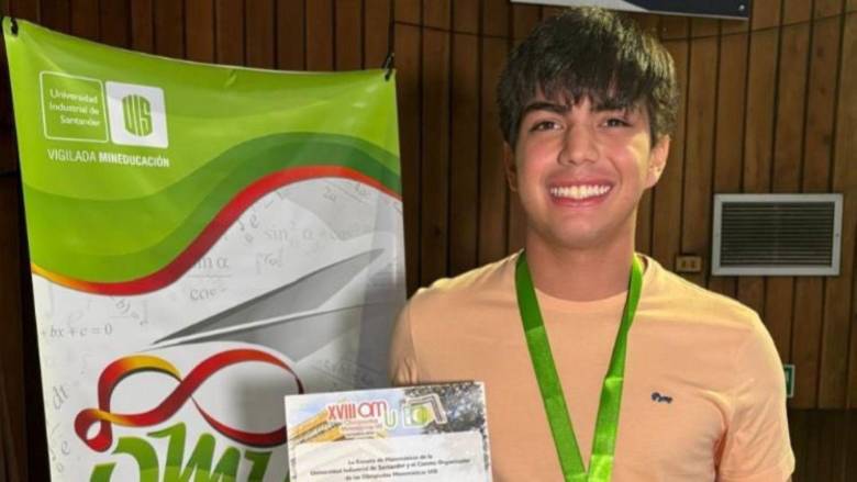 Matías Luengas Vergel obtuvo un puntaje de 500/500 en las pruebas Saber 11 del calendario A 2026. Foto: @ABDELAESPRIELLA