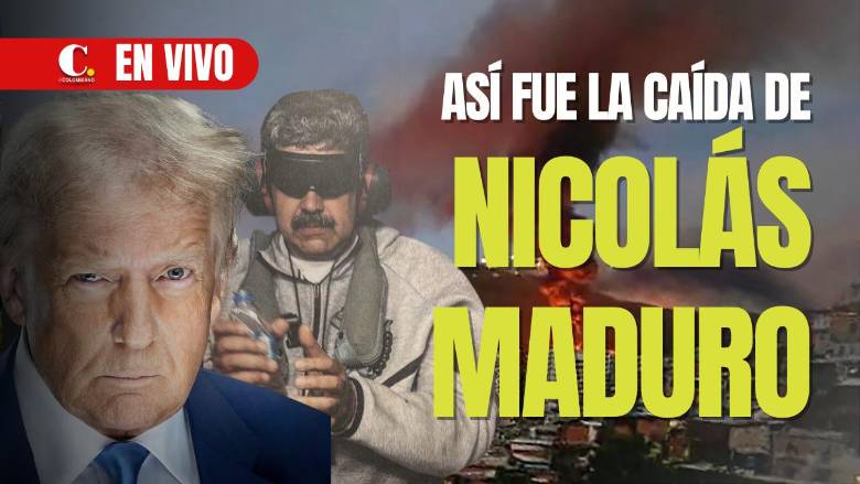 El presidente de Estados Unidos anunció el éxito de una operación militar en la que fue capturado Nicolás Maduro. FOTO: El Colombiano