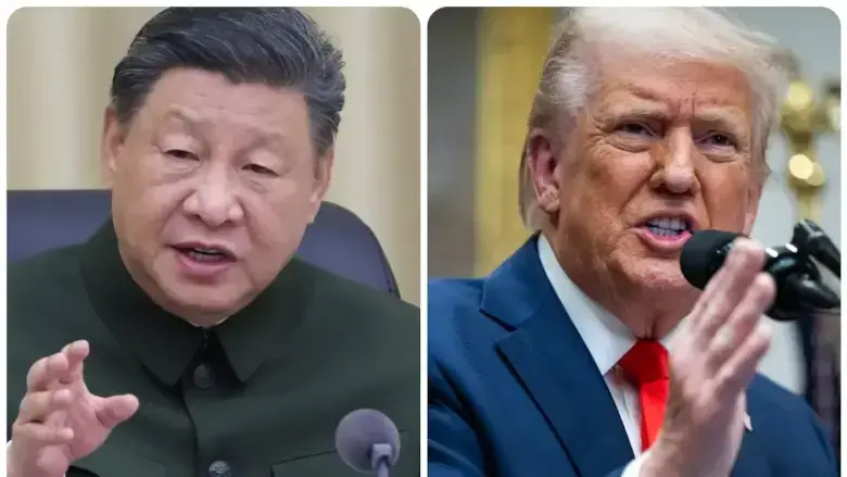 Xi Jiping, presidente de China; y Donald Trump, presidente de Estados Unidos. FOTOS: Getty y AFP
