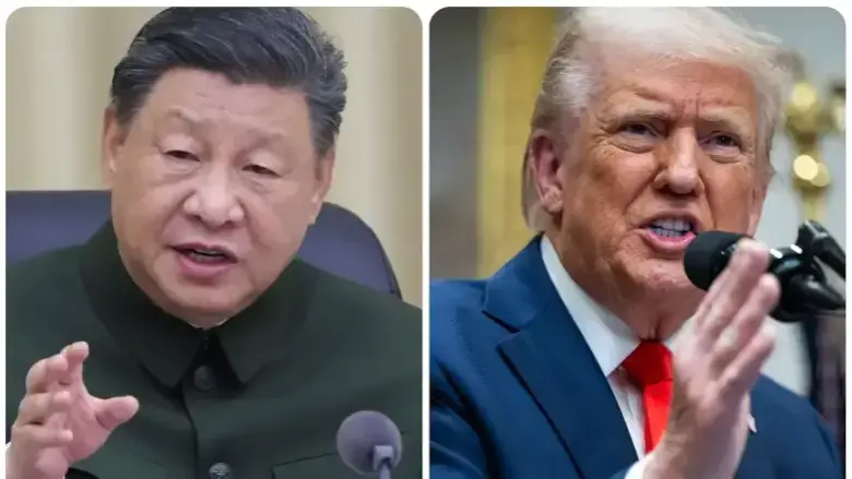 Xi Jinping y Donald Trump.