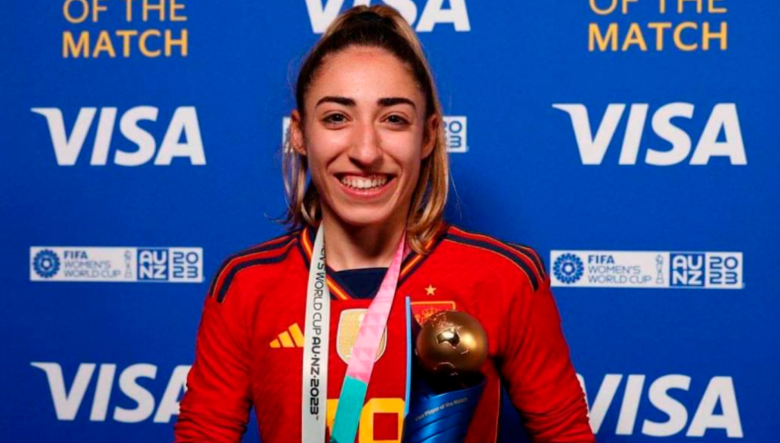 La capitana de España, Olga Carmona, fue vital para su selección en el camino rumbo al título del Mundial femenino. FOTO TOMADA @FIFA