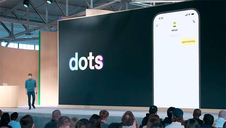 OpenAI presentó en DevDay 2026 a Dots, su nuevo agente de inteligencia artificial que puede ejecutar tareas en segundo plano, conectarse a más de 4.000 aplicaciones y ser contactado por teléfono en una conversación de voz. FOTO Europa Press
