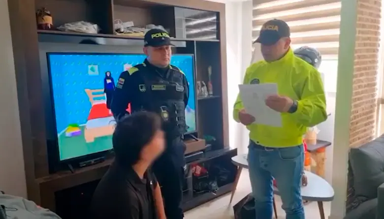 El operativo en el que capturaron a “Gordo Sierra” fue una casa en el barrio Navarra, de Bello. FOTO Cortesía Meval