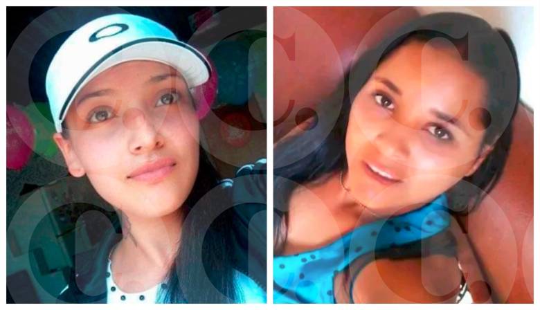 Tatiana Alejandra Oquendo Castillo (izq.), de 22 años, y Liliana Andrea Gómez Zapata (der.), de 28, fueron las dos víctimas del ataque registrado dentro de una vivienda en Concordia, Suroeste antioqueño. FOTOS: CORTESÍA