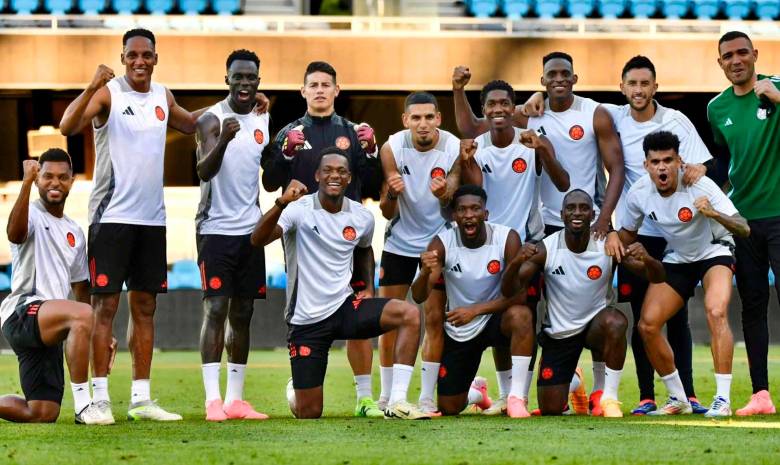 La unión que se vive al interior de la Selección Colombia ha permitido que el equipo se vea fuerte y sólido en el campo de juego. FOTO CORTESÍA FCF