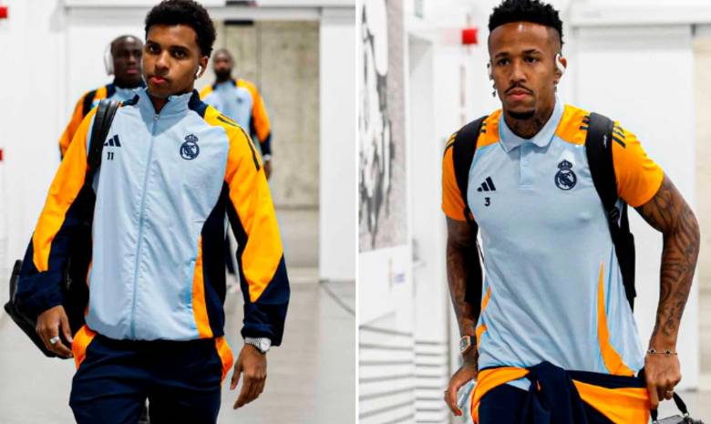 Los jugadores Rodrygo y Militao estaban convocados por el seleccionador brasileño Dorival Júnior para la doble jornada de Eliminatoria en Sudamerica. FOTO TOMADA @realmadrid