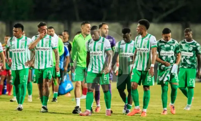 El empate en casa y la derrota como visitante ante Junior, dañaron las cuentas para la clasificación de Atlético Nacional a la final, ahora necesita ganar y de otros resultados. FOTO CAMILO SUÁREZ 