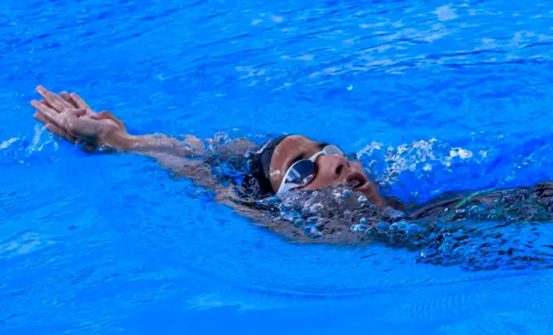 La antioqueña Tiffany Murillo es una de las máximas medallistas de Colombia en los Panamericanos de Natación que terminan este viernes en Medellín y Guatapé. FOTO: EL COLOMBIANO