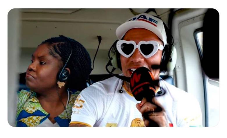 Con esta imagen, Fortaleza le hizo un pedido muy especial a la vicepresidente Francia Márquez. FOTO TOMADA PANTALLAZO